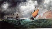 unknow artist Seascape, boats, ships and warships. 129 Germany oil painting reproduction